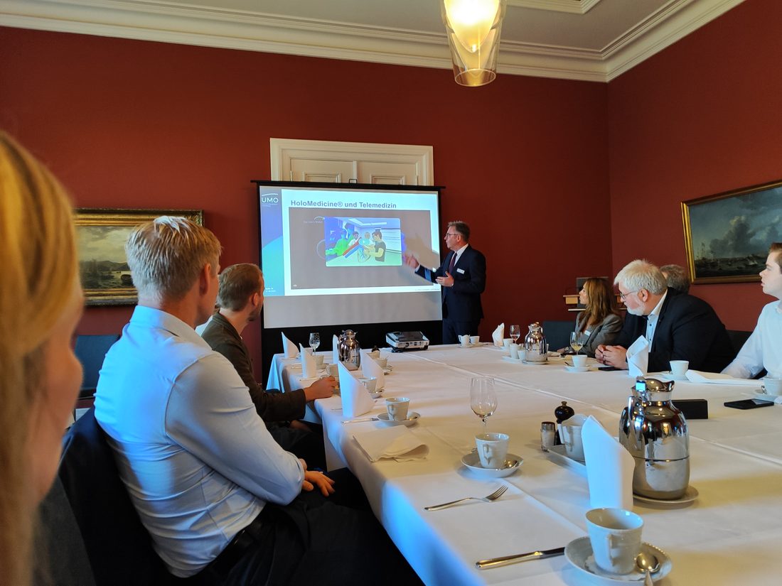 Im Deutschen Bundestag mit Prof. Weyhe