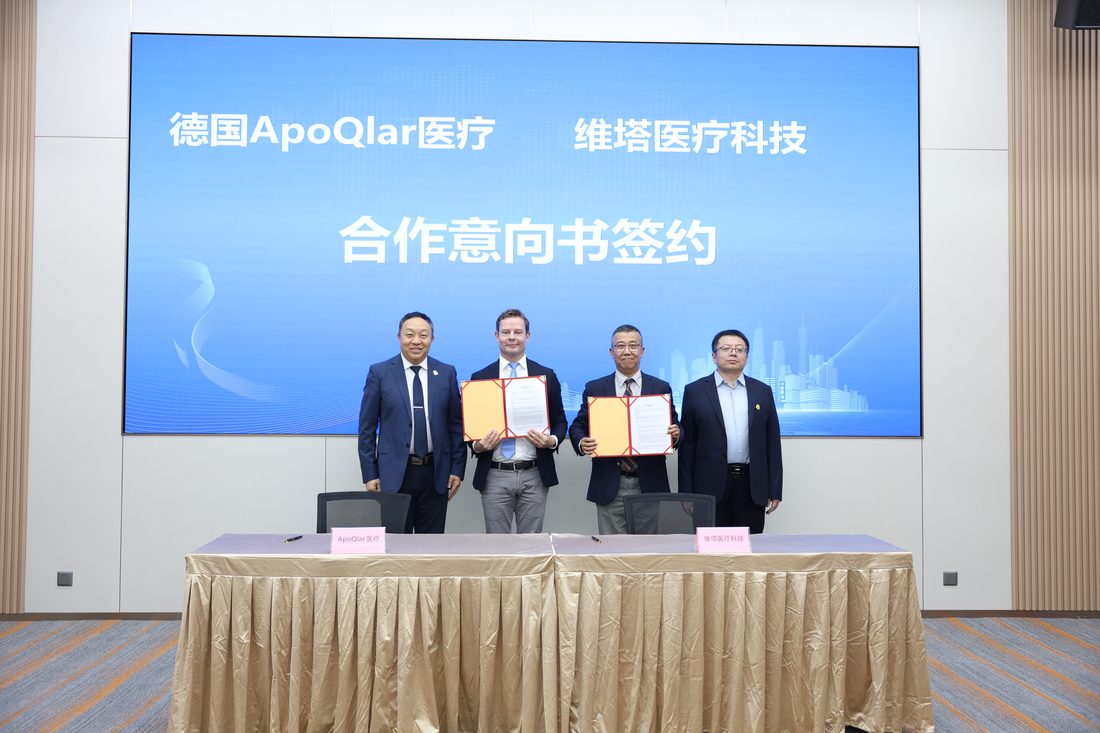 Unterzeichnung einer Partnerschaft in China